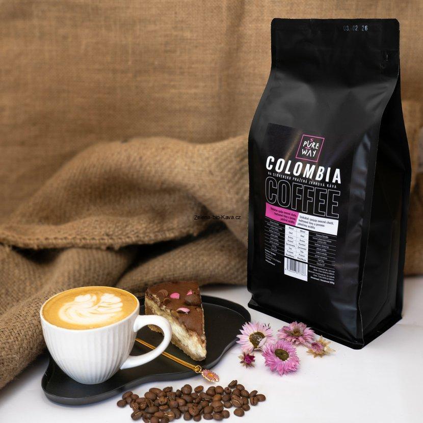 Colombia – odrůdová káva zrnková, 1kg, Arabica