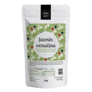 JASMÍN OSTRUŽINA sypaný zelený čaj aromatizovaný, ochucený, 50 g