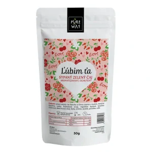 MILUJI TĚ. Sypaný, zelený čaj 50gr