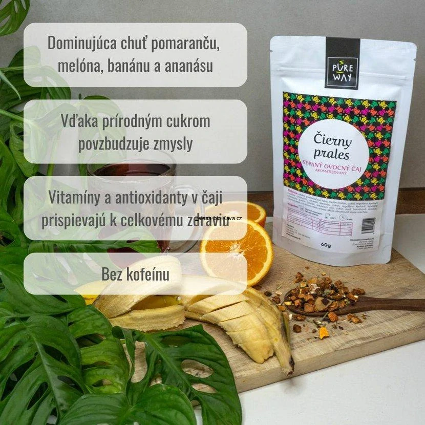 ČERNÝ PRALES, sypaný ovocný čaj aromatizovaný 60 g
